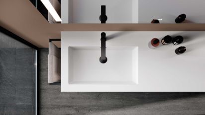 Mobili da Bagno con Maniglia a Gola